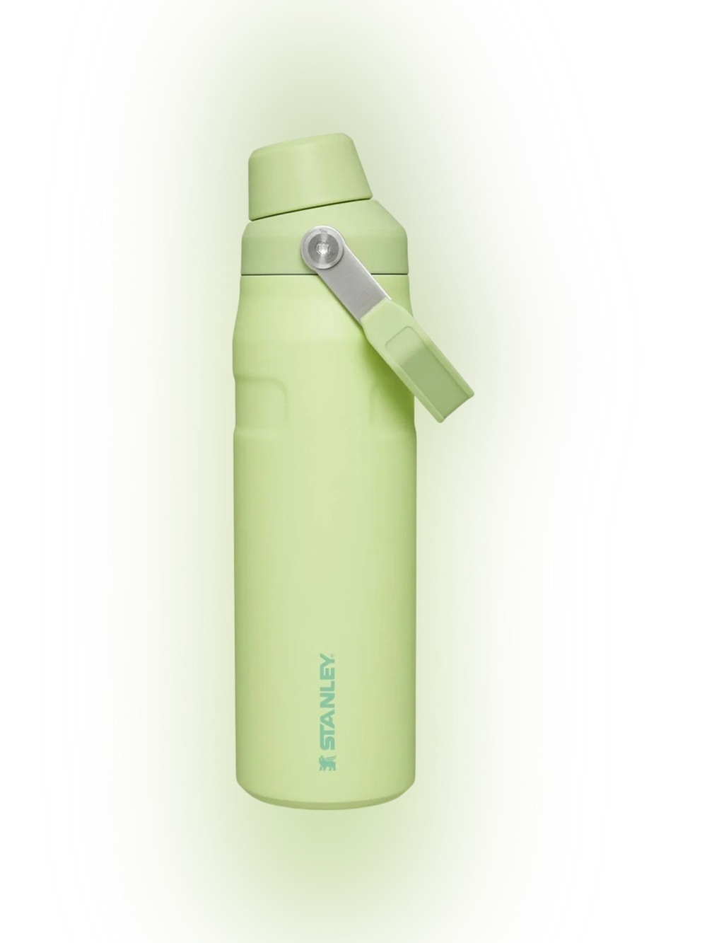 Stanley Ice Flow Light Green Insulated Water Bottle 24 oz